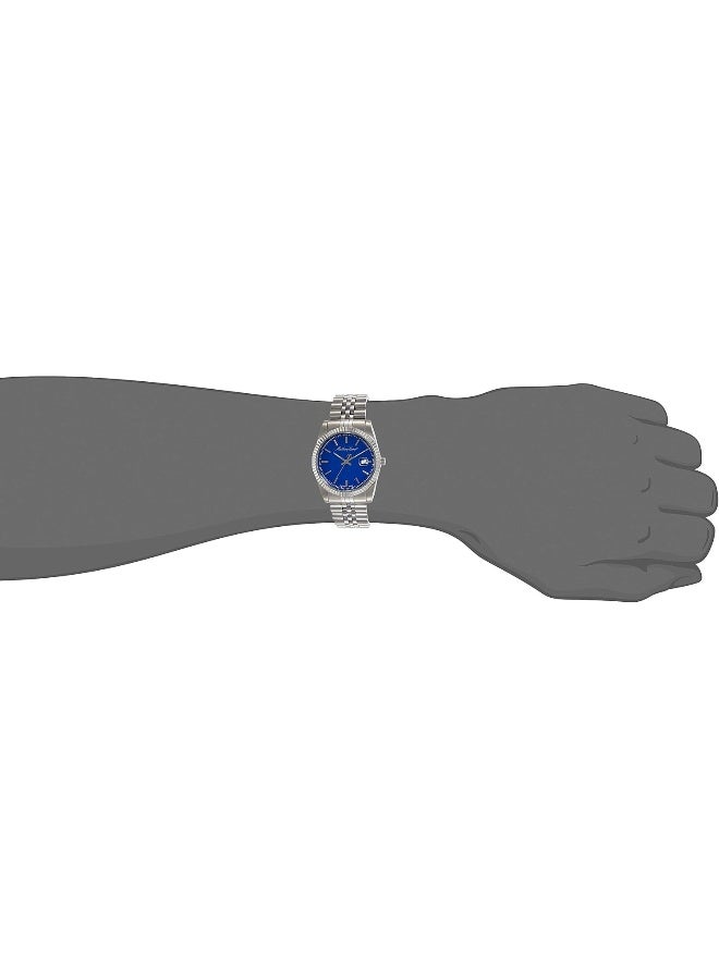 Mathey-Tissot ساعة ماتهي-تيسو التناظرية بقرص أزرق للنساء-D810ABU، أزرق، سوار - Image 5