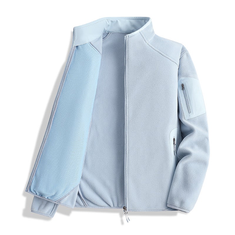 Fleece Jacket Cardigan for Men and Women