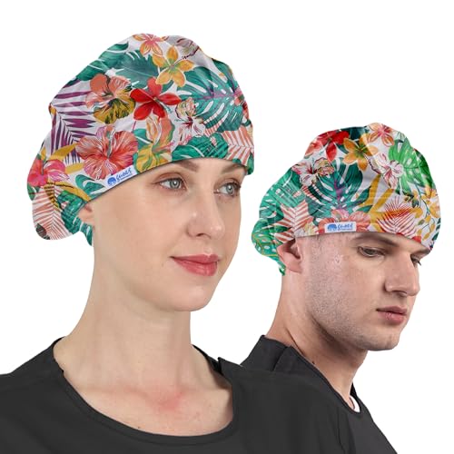 GUOER Hat Bouffant Cap One Size Multi Color (Color15) - Image 2
