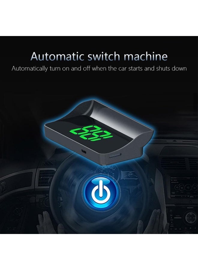 Car HUD Head Up Display, Universal GPS Car Speedometer Display Windshield Speedometer Projector KM/H, Head Up Display for Auto Vehicle SUV Tractor Glof Cart Truck Motorhome - Image 5