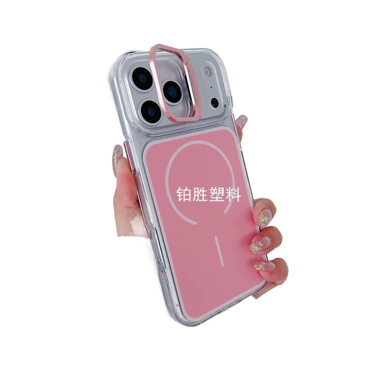 MagSafe Case | Red TPU+Acrylic | Shockproof Cover for Samsung Galaxy A07 | Drop Protection - Image 1