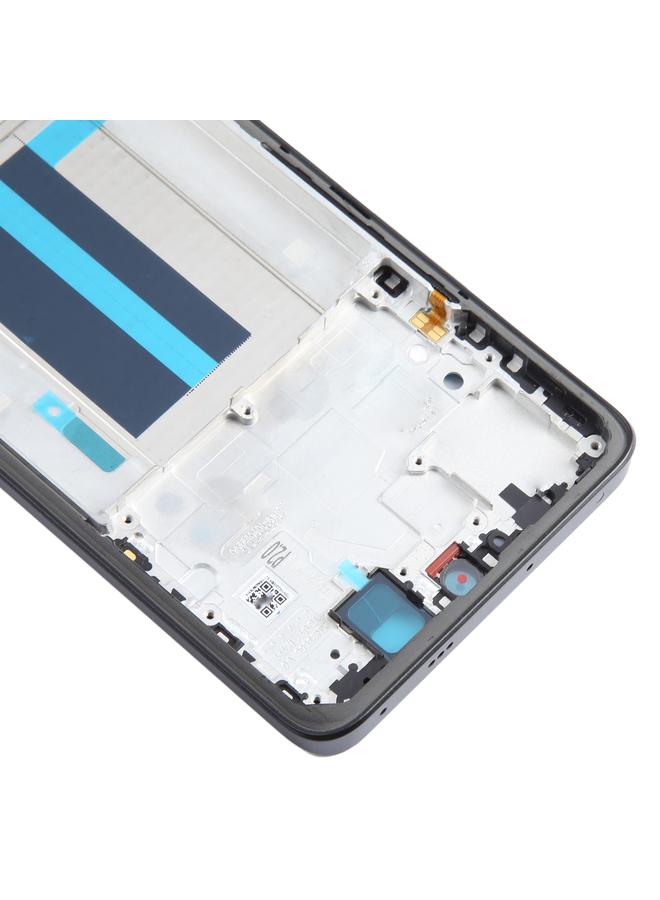 erorex For Xiaomi Redmi Note 13 Pro+ Original Front Housing LCD Frame Bezel Plate (Black) - Image 5
