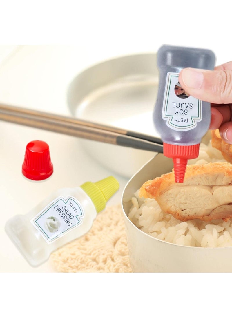 zoba Sauce and Ketchup Dispenser for Lunch Box, Travel and School Plastic - 312 - 4 Pieces - Image 5