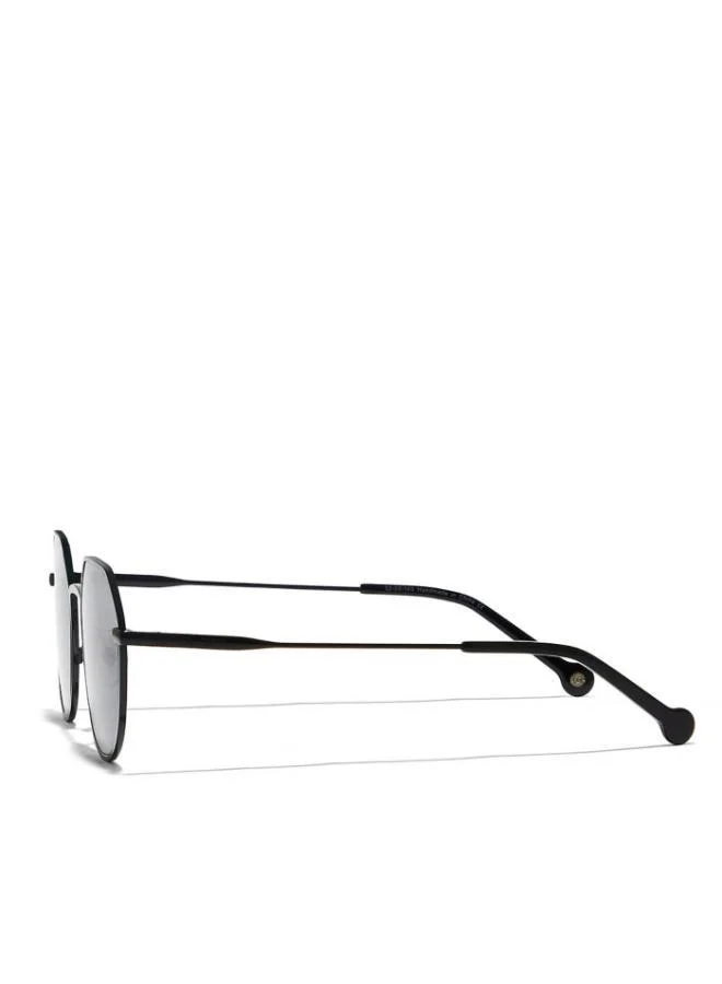30Sundays eyewa - 30Sundays Turn Up Men's Sunglasses, Black/Gray