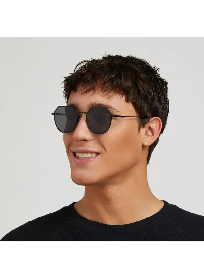 30Sundays eyewa - 30Sundays Turn Up Men's Sunglasses, Black/Gray
