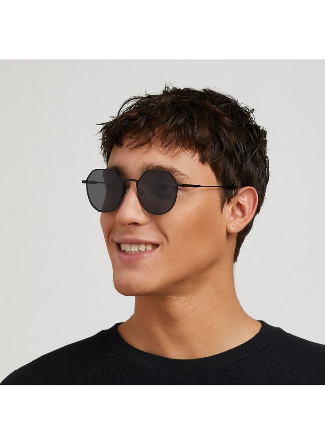 30Sundays eyewa - 30Sundays Turn Up Men's Sunglasses, Black/Gray - Image 5