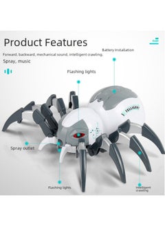 Generic Remote Control Spider Toy Bee Octopus Electric Spray Animal Children Simulation Trick Boy Gift-Color:128-6616 Remote Control-[Spray] Bees  - Image 5