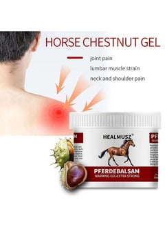 Horse Balm Chestnut Heating Extra Warming Joint Massage Gel Muscle Recovery,Cold Compress Gel for Relieving Repair Shoulder Neck Lumbar Spine and Leg Pain Protection Joint-250ml