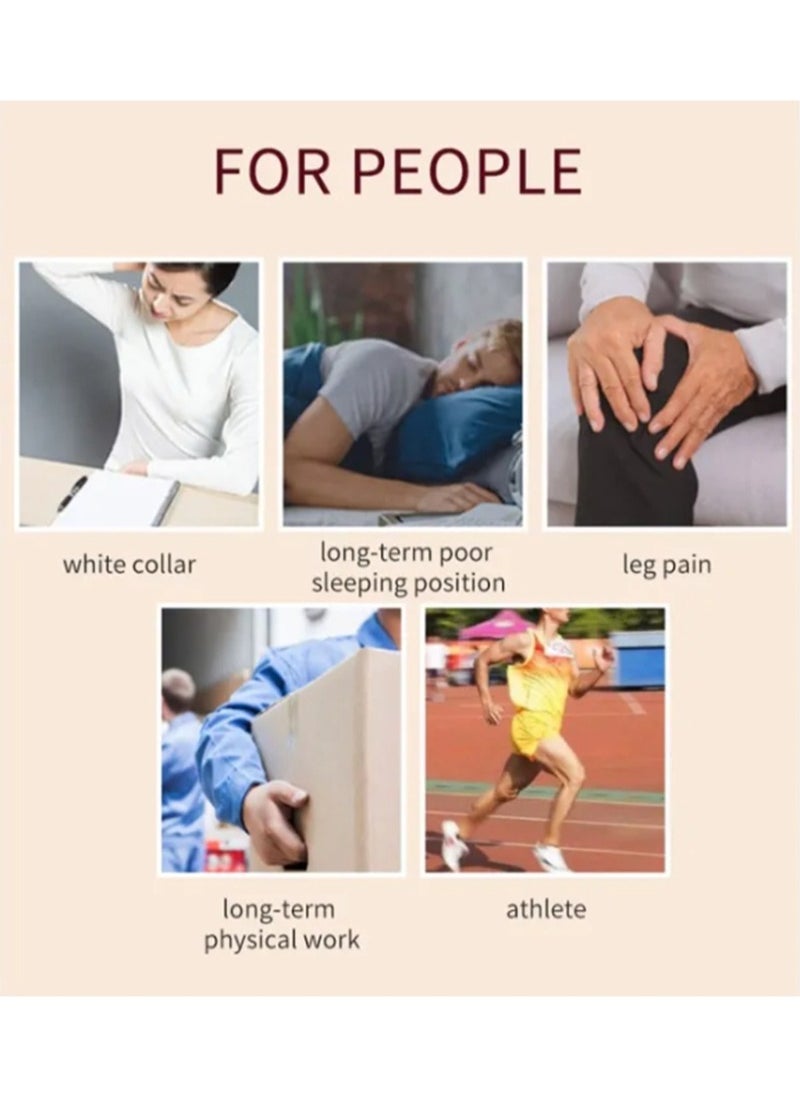 HEALMUSZ - Horse Balm Chestnut Heating Extra Warming Joint Massage Gel Muscle Recovery,Cold Compress Gel for Relieving Repair Shoulder Neck Lumbar Spine and Leg Pain Protection Joint-250ml - Image 1