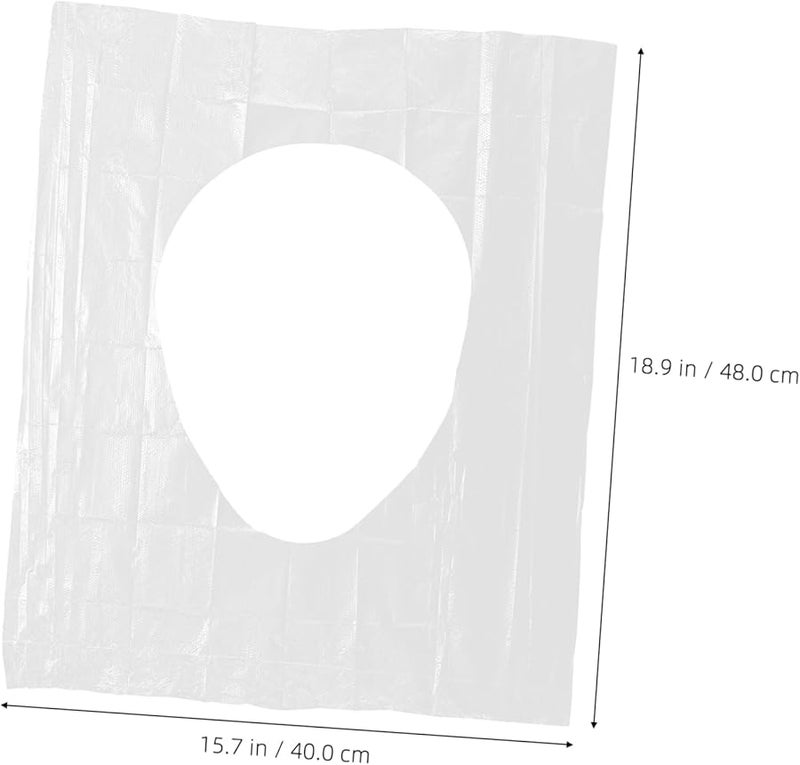 Portable Disposable Toilet Seat Covers 50 Pcs Water Soluble Safe Po Material For Travel - Image 3