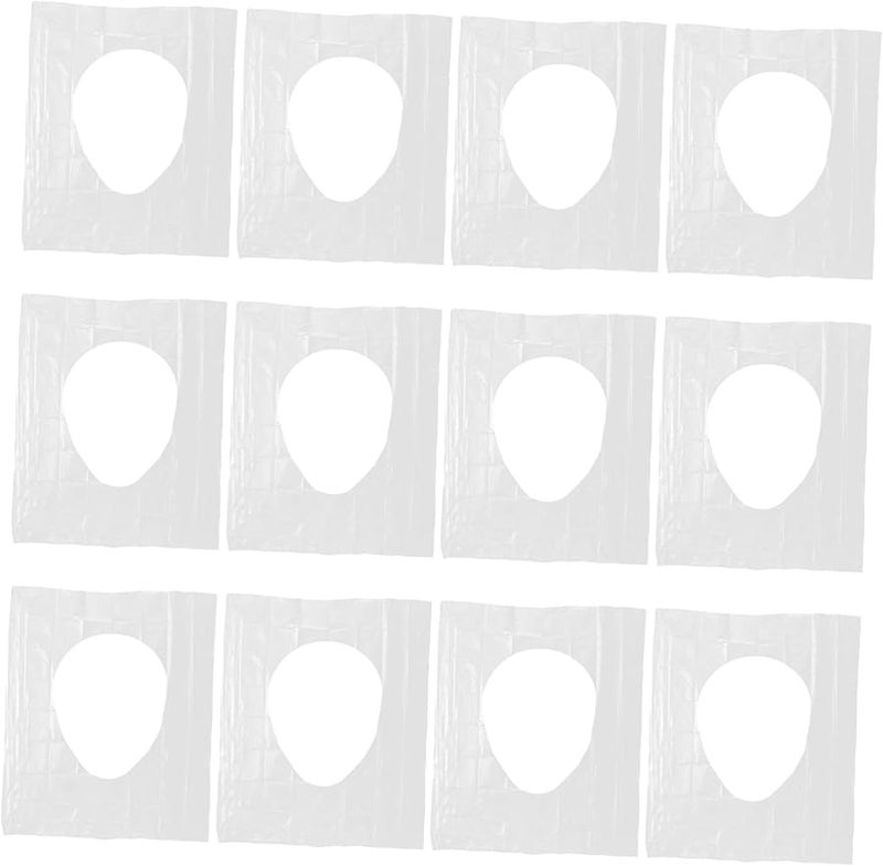 Portable Disposable Toilet Seat Covers 50 Pcs Water Soluble Safe Po Material For Travel - Image 2