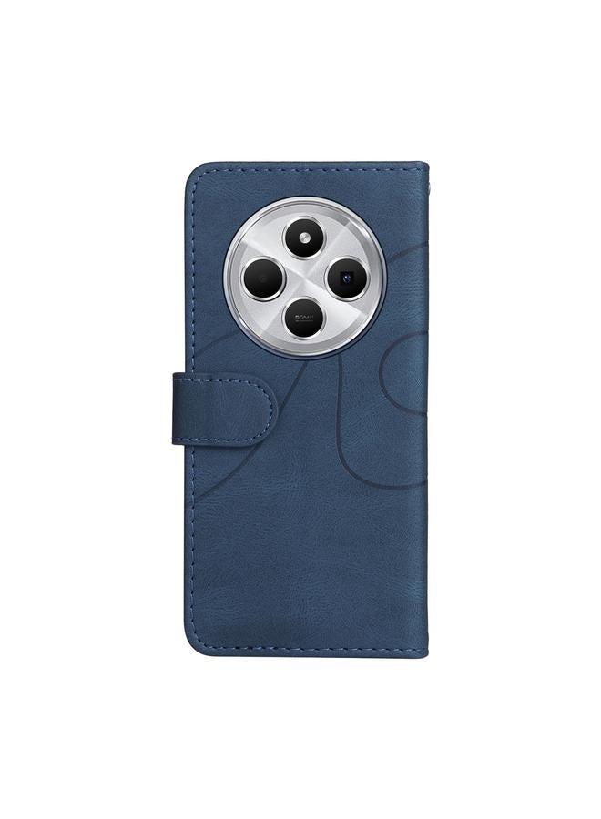 S-TOP Case For Redmi 14C 4G Global Dual-color Splicing Flip Leather Phone Case - Image 3