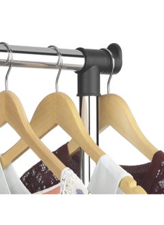 Large single Pole Clothes Hanger, Garment Drying Rack with Rolling wheels, Adjustable Bars Stainless Steel Poles, Silver - pzsku/ZAF879A4A72B45D1C5FEBZ/45/_/1723461951/f74f17a7-64f1-48ac-ba9d-5f4de81a9826