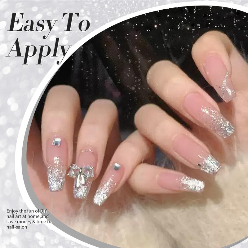 Born Pretty Cat Magnetic Eye Gel Nail Polish, Silver Platinum Cat Magnetic Gel, Sparkle Glitter Magnetic Soak Off U v Nail Gel Diy Art Manicure Nail Salon Varnish 15ML - Image 5