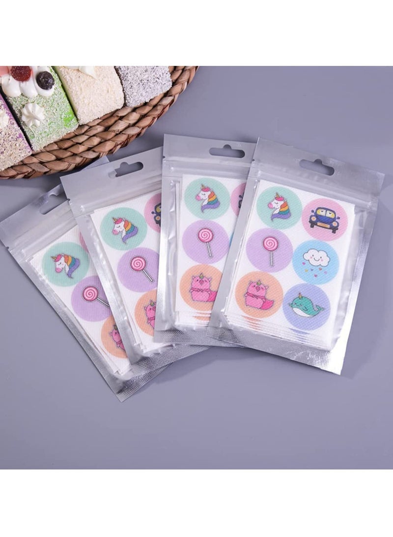 SOLARAE Mosquito Repellent Sticker, Anti-Mosquito Patches for Children Adults Outdoor indoor, Cartoon 4 Packs Mosquito Repellent Stickers Up to 24 Hour of Protection(144 Stickers) - Image 4