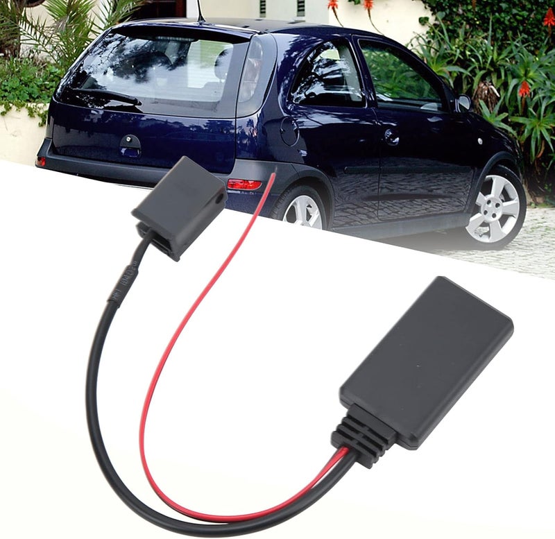 woobles Bluetooth Aux Cable Adapter, Bluetooth 5.0 Aux Cable Adapter Wireless Audio Adatper Replacement for Opel Agila Antara Astra Combo Corsa - Image 5