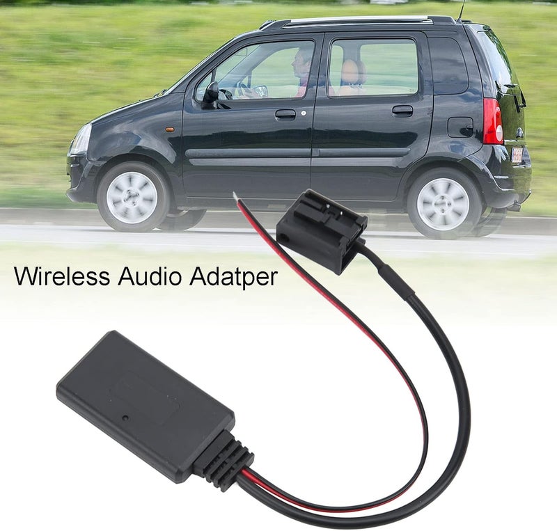 woobles Bluetooth Aux Cable Adapter, Bluetooth 5.0 Aux Cable Adapter Wireless Audio Adatper Replacement for Opel Agila Antara Astra Combo Corsa - Image 2