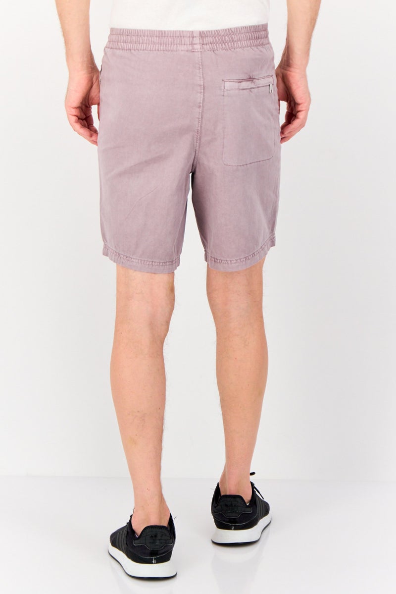 adidas Originals Men Sportswear Fit Embroidered Logo Outdoor Short, Mauve  - Image 4