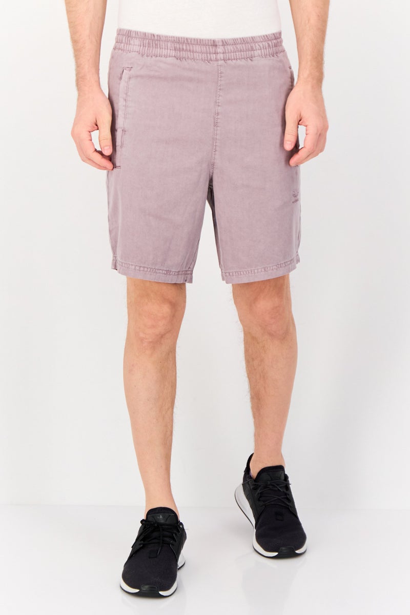 adidas Originals Men Sportswear Fit Embroidered Logo Outdoor Short, Mauve  - Image 1