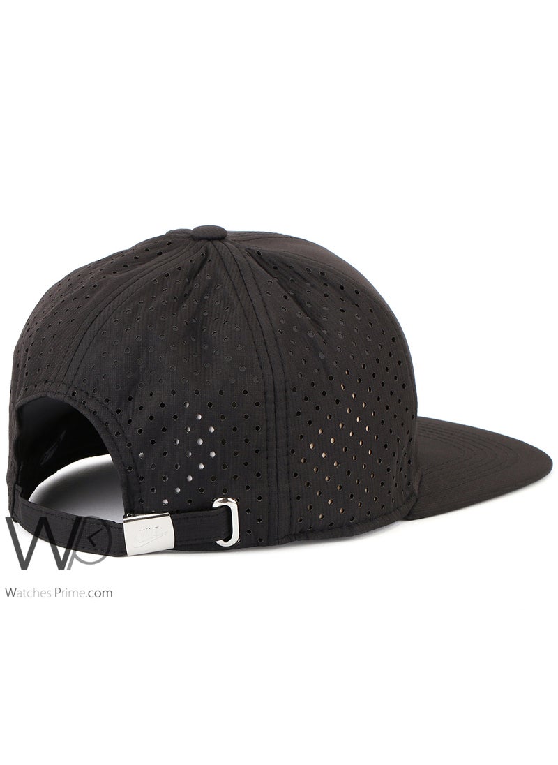 NIKE ORIGINAL Nike Snapback hip hop Cap Black Color Cotton Mens Hat  - Image 2
