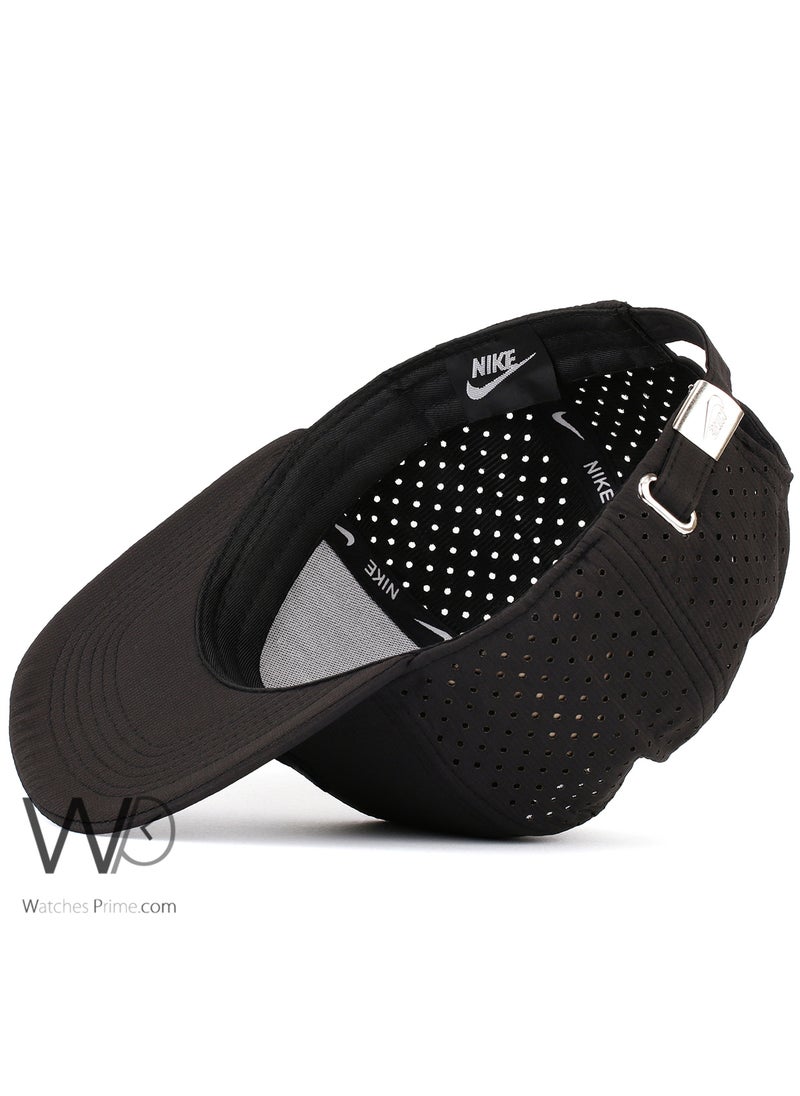 NIKE ORIGINAL Nike Snapback hip hop Cap Black Color Cotton Mens Hat  - Image 4