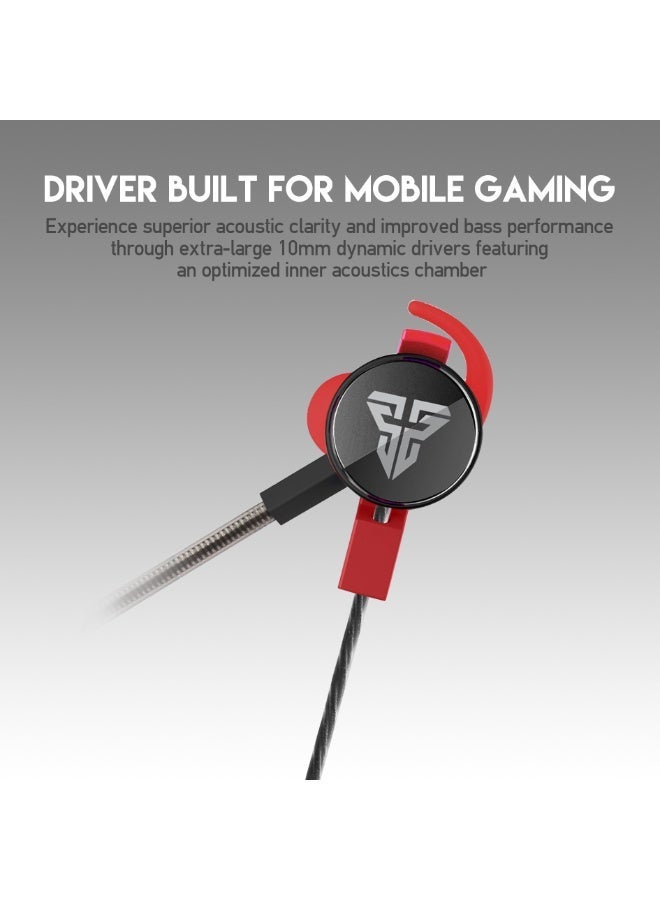 فانتيك سماعات أذن EG2 SCAR للألعاب - مكبر صوت: 10 مم - ميكروفون: متعدد الاتجاهات - موصل: TRRS - طول السلك: 1.2 متر - ميكروفون قابل للفصل - Image 2