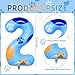 Lcoor Dog Paw Birthday Decorations 40 Blue Dog Paw Number 2 Balloon for 2nd Birthday Party Decor 2nd - Image 4