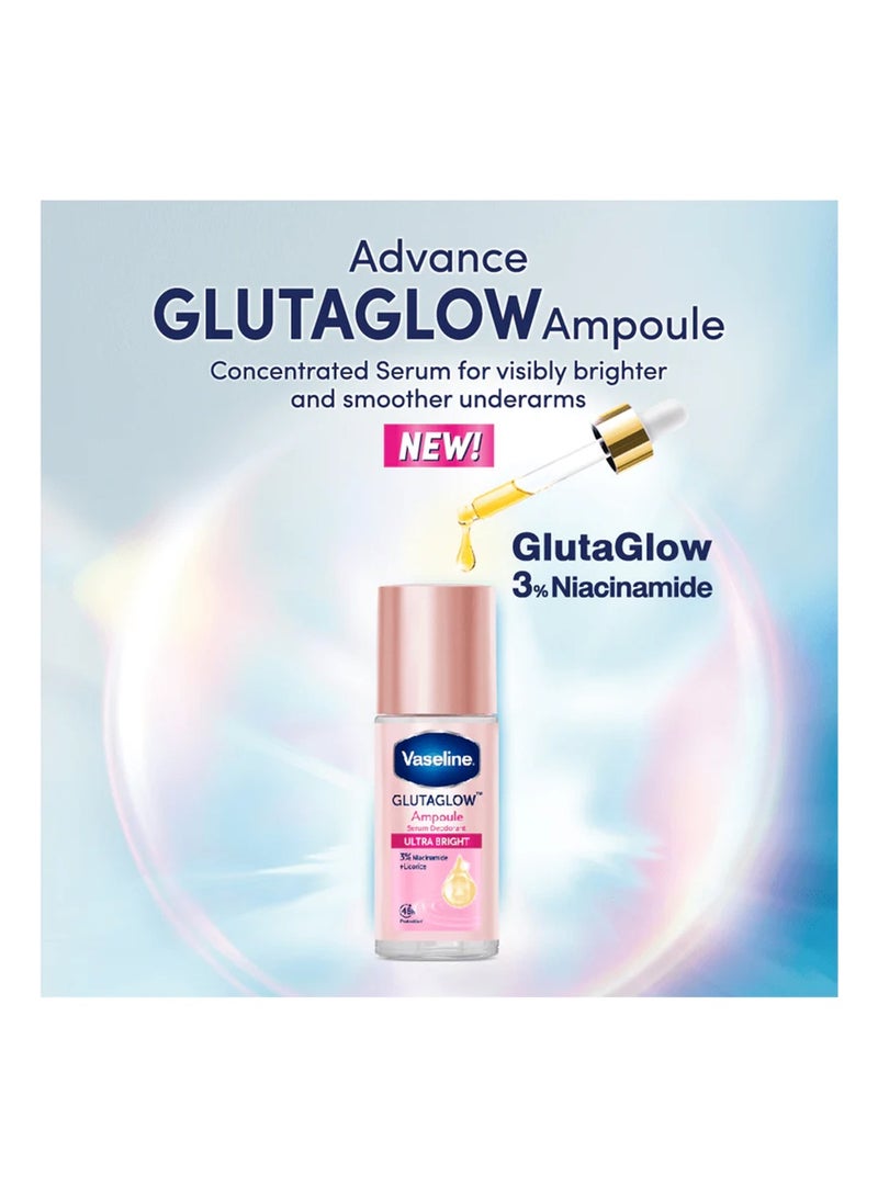 Vaseline Glutaglow Ultra Bright Ampoule Serum Deodorant 45 ML - Image 5
