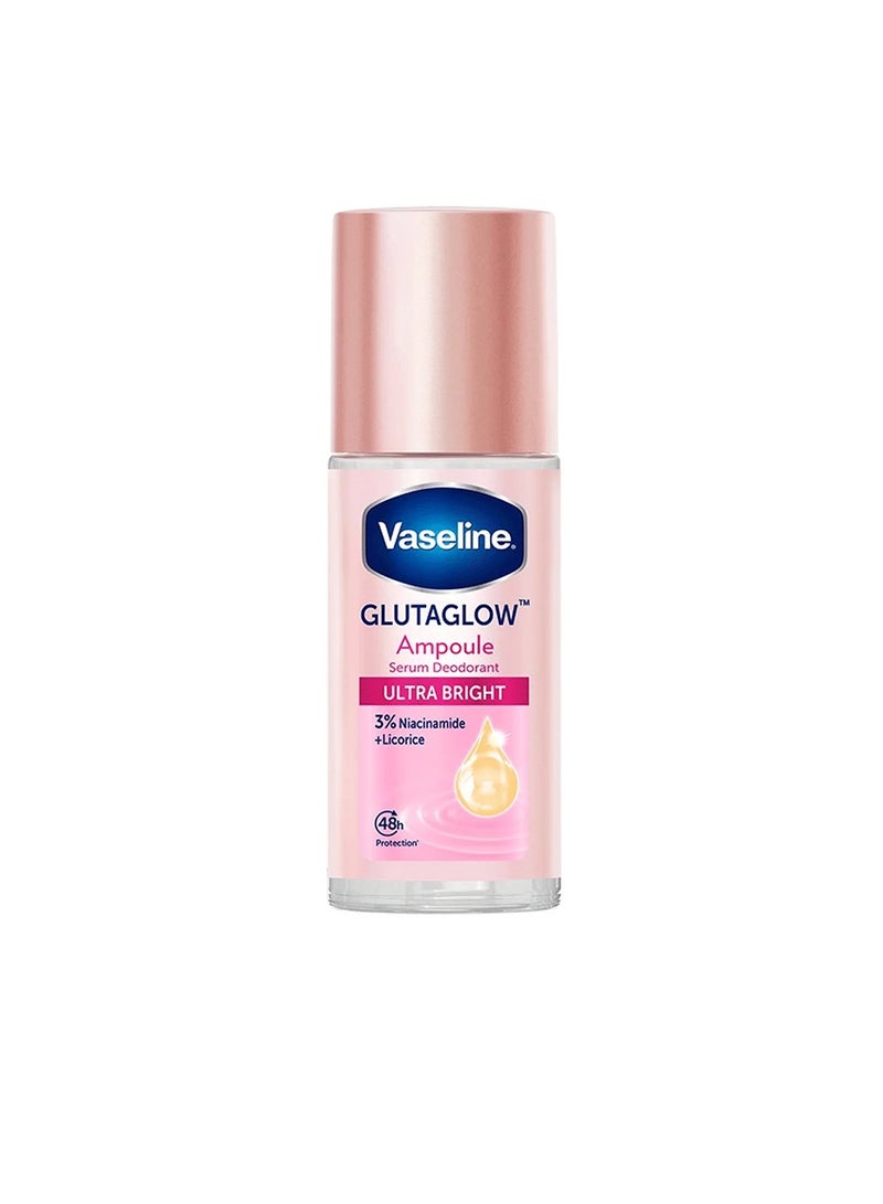 Vaseline Glutaglow Ultra Bright Ampoule Serum Deodorant 45 ML - Image 1