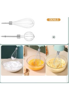 Kimaya Wireless electric egg beater portable cordless handheld mixer, 3-speed adjustable lightweight USB rechargeable hand Mixer stainless steel egg whisk with double egg sticks for kitchen baking and cooking  - Image 4