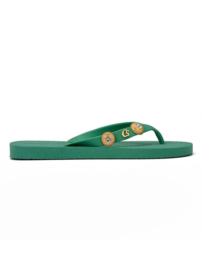 Carmen Steffens  Acqua Flip-Flops with Decoration for Women | Best Price UAE