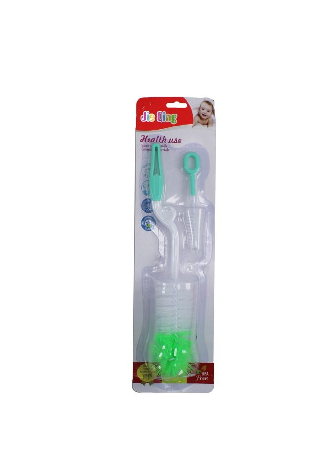 AL QADAH - Feeding Bottle Cleaning Brush Set - Pack of 2 - Image 1
