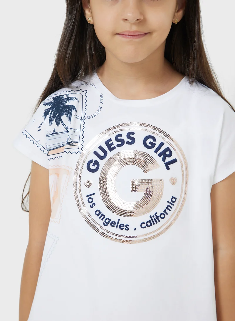 GUESS Kids Logo T-Shirt