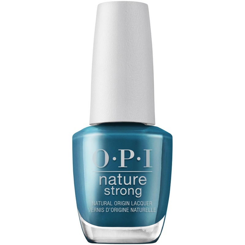 OPI Nature Strong All Heal Queen Mother Earth | Opaque Dark Green CrÃ¨me Natural Origin Nail Polish | Plant Based, Vegan, Cruelty Free - Image 1