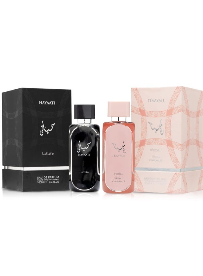 Lattafa هيايتي وهيايتي فلورنس عطر 100 مل - Image 1