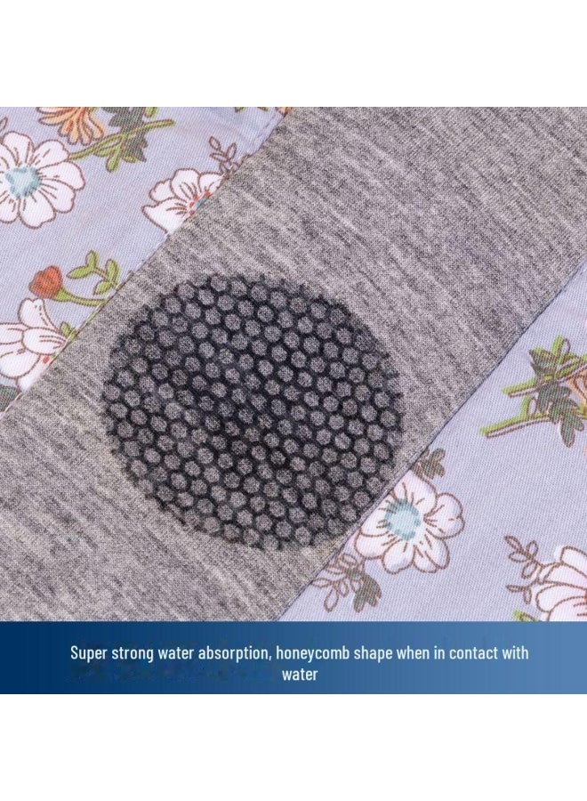 Generic Graphene Antibacterial Washable Cotton Sanitary Pads - Soft, Breathable, and Absorbent for Urine Leakage.