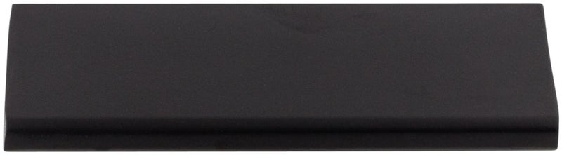 Top Knobs TK502BLK Mercer Collection 4 Europa Tab Pull Flat Black