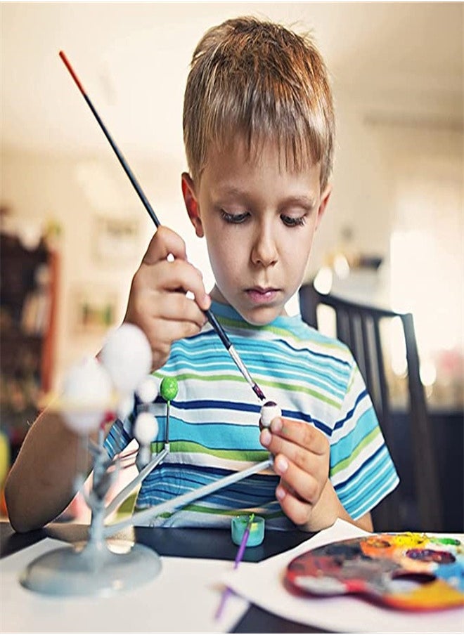 ORiTi - Solar System Model Kit for Kids,Glow In The Dark Solar System Glow in The Dark 3D Planets Arts and Crafts Science Kits Toys for Kids Aged 8+ - Image 1