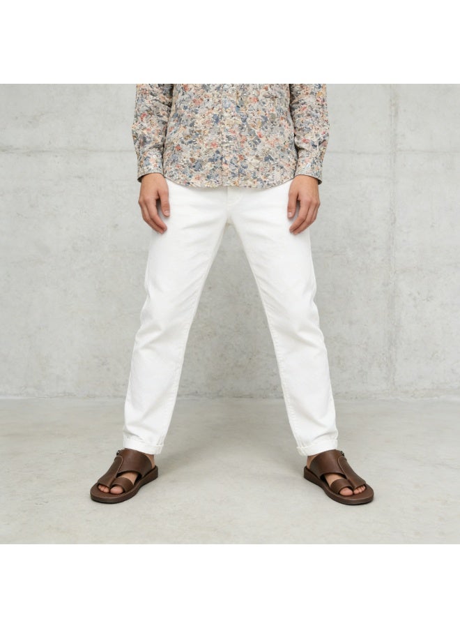 Men's Arabic-Style Coffee Toe-Ring Slippers, With Fixed Metal Round Decorative Buckle, Flat Casual Slippers, Soft And Non-Slip Summer Slippers, For Everyday Indoor And Outdoor Wear - Image 4