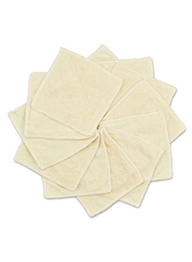 babygoal مناديل أطفال قابلة لإعادة الاستخدام من الخيزران، مناديل وجه قابلة للغسل بحجم صغير، عبوة من 12 منديلًا قماشيًا 12Bw01F - Image 2