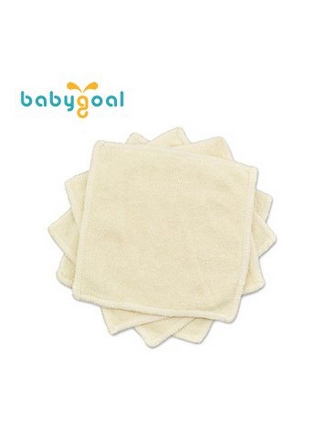 babygoal مناديل أطفال قابلة لإعادة الاستخدام من الخيزران، مناديل وجه قابلة للغسل بحجم صغير، عبوة من 12 منديلًا قماشيًا 12Bw01F - Image 3
