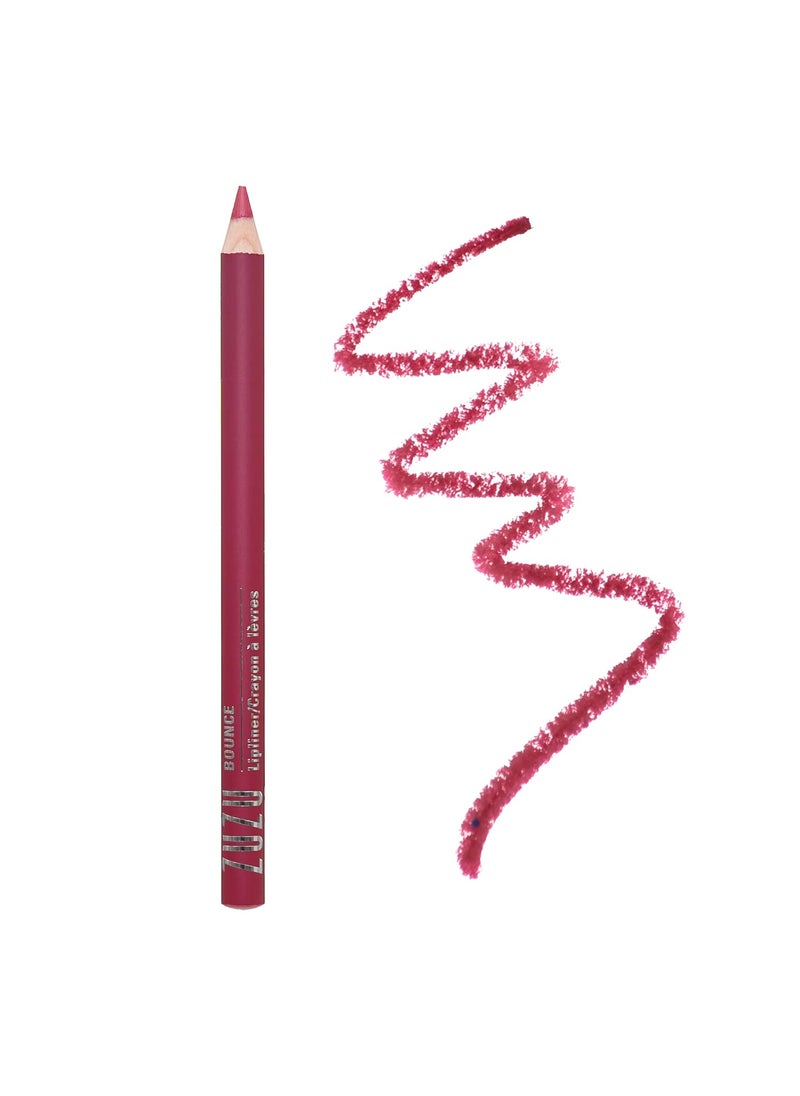 Zuzu Luxe Zuzu Luxe Lip Pencil Creamy Lipliner long lasting Infused with Jojoba Seed Oil and Aloe for ultra hydrated lips Natural Paraben Free Vegan GlutenfreeCrueltyfree Non GMO 1 Bounce 