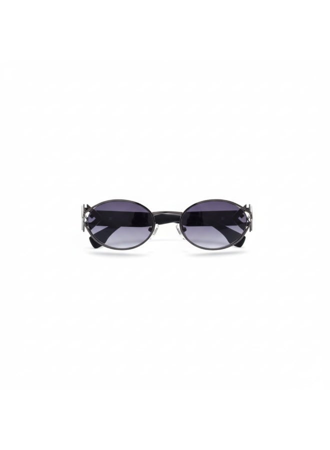 Luxury Oval Sunglasses with Premium Metal Eyewear for Men & Women - Image 5
