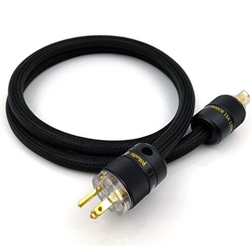 WAudio Audiophile AC Power Cable - WAudio 10AWG HiFi Power Cord 3.3FT - Image 1