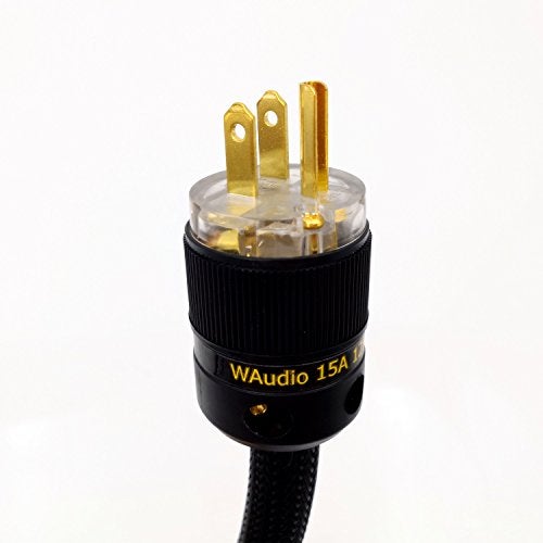 WAudio Audiophile AC Power Cable - WAudio 10AWG HiFi Power Cord 3.3FT - Image 2