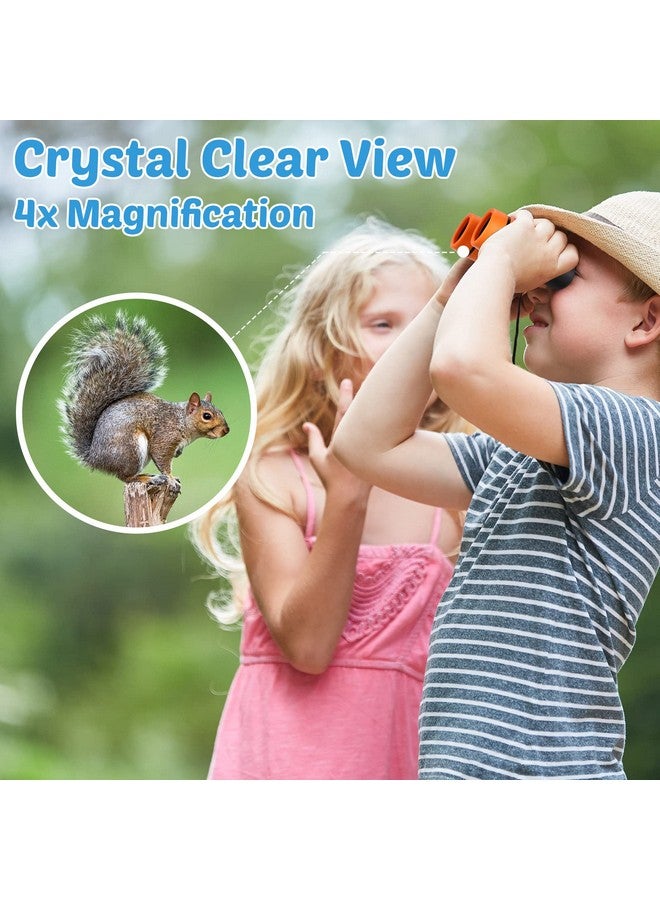 Yunsailing 12 Pcs Kids Binoculars - Shock Proof, Folding, Small Telescope for Age 3-12 Boys & Girls - Educational Learning Binoculars for Hunting, Bird Watching, Camping & Outdoor - Image 5