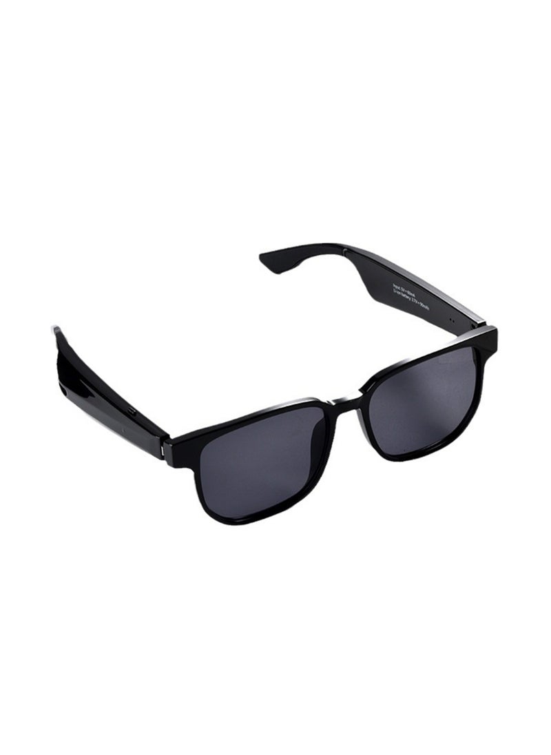 Generic Smart Glasses, Sunglasses For Drivers To Block Blue Light, Bluetooth Headset AI Audio Glasses to Liberate Both Ears (GS09 Black)  - Image 1