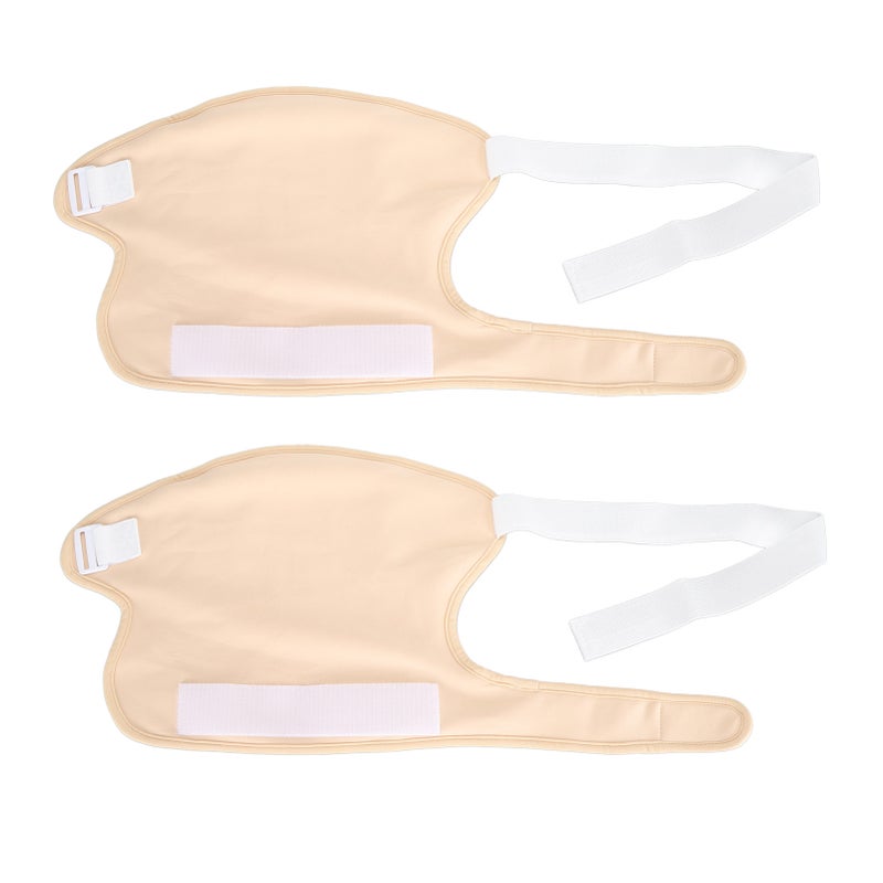 2pcs Castor Oil Shoulder Wrap Bag Reusable Organic Cotton Shoulder Adjustable Castor Oil Wrap for Shoulder Pain - Image 4