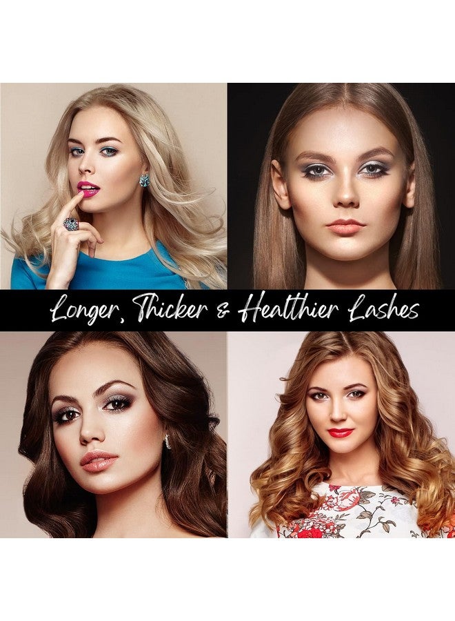 Natural Vine Eyelash Growth Serum: Lash Enhancing Serum with Advanced Formula to Boost Longer Fuller and Thicker Looking Lashes - Vegan & Cruelty-Free for Sensitive Eyes 3mL 3 Months Supply - Image 3