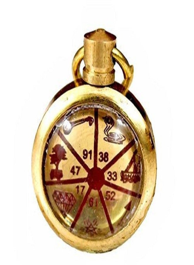 numeroastro قلادة numeroastro Ashtadhatu Karya Siddhi Yantra للرجال والنساء (قطعة واحدة) - Image 1